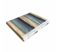 TENDA SOLE esterno balcone RESISTENTE Confezionata TINTA UNITA Anelli RIGHE tela