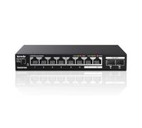 Tenda Switch Ethernet 2.5G 8 Porte con 2 SFP+ 10G, VLAN e Aggregazione | Plug and Play, Montaggio Desktop o a Parete, Unmanaged, Struttura in Metallo, Per WiFi 6/7 AP, NAS e Reti Veloci (TEM2010X)
