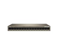 Tenda Switch 16 Porte Gigabit, 10/100/1000 Mbps, Switch Ethernet Montaggio Desktop o a Parete, Plug & Play, Nessuna Configurazione Richiesta, VLAN a Una Chiave, Struttura in Acciaio(TEG1016M)
