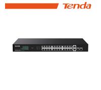 Tenda Switch Gigabit PoE - 28 porte (24 GE PoE + 2 GE + 2 SFP) | TEG1128P-24-250