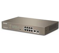 SWITCH TENDA TEG5310P-8-150W m9P LAN GIGABIT DESKTOP 10/100/1000M 8P POE 1P SFP LAYER 3 MANAGED Potenza PoE 150W