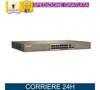 Tenda Tenda Switch Desktop 16 Porte 10/100m Poe 250w + 2 ge T_0194_278584 Inform
