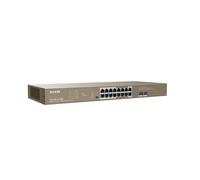 Tenda Switch PoE 16 Porte 16GE+2SFP 250W Gigabit Ethernet Alta Potenza