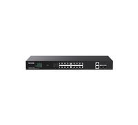 Tenda switch poe unmanaged, 20 port, 16 poe