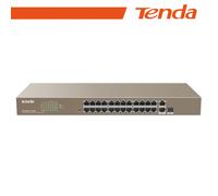Tenda Switch PoE Web Smart 24 porte 10/100+2Gb+2SFP 440W - EOL | TEF1226P-24-410
