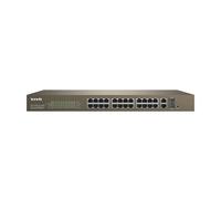 Tenda TEF1226P-24-440W switch di rete Gestito L2 Fast Ethernet (10/100) Supporto Power over (PoE) Grigio [TEF1226P-24-440W]
