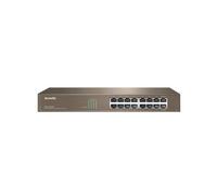 TENDA TEG1016D SWITCH 16P LAN GIGABIT DESKTOP 10/100/1000MBPS RJ45 13INCH CASE M