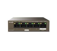Tenda TEG1105PD Switch PoE Gigabit a 5 porte con 4 porte PoE @30W hub di rete