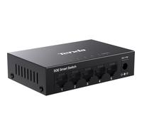 Tenda TEG205E, switch LAN gestito Gigabit a 5 porte, switch LAN Smart Distributor (IGMP-Snooping, QoS, VLAN, Gestione centralizzata, Enclosure in metallo)