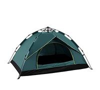 Tenda, tenda automatica da campeggio portatile pop-up, tenda da campeggio di 2-4 persone per esterno, escursioni, glamping, alpinismo e viaggi, verde scuro, larghezza 1,5 m Aqiong