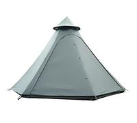 Tenda, Tenda piramidale for Esterni Tenda Igloo Kit for Case da Esterno da Costruire for viverci - Tenda Indiana da Campeggio Doppia Antipioggia addensata for Escursioni di 3-4 Persone(Green)