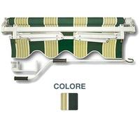 TENDA TENDE DA SOLE BALCONE AVVOLGIBILE BARRA QUADRA VARI COLORI