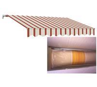 TENDA TENDE DA SOLE BALCONE AVVOLGIBILE BARRA QUADRA VARI COLORI