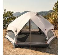 Tenda, Tende familiari a cupola for 6-8 persone, facili da installare rapidamente, for il campeggio, il doppio tetto può essere utilizzato come parasole pop-up