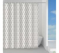 TENDA TENDINA DOCCIA POLIESTERE GEDY TESSUTO GRIGIO ARALDICA 240X200 CM