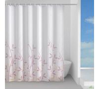 TENDA TENDINA PER DOCCIA GEDY POLIESTERE FLORA ROSA GIALLO 180X200 CM TESSUTO