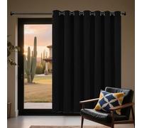 Tenda termica isolante, 170 x 180 cm, 100% poliestere, ad alta efficienza energetica, tende oscuranti con occhielli, resistente al calore e al freddo, ideale per la decorazione della finestra della