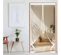 Tenda Termica Isolante Freddo 114 x 235 cm Impermeabile, Insonorizzazione, Protezione Dal Freddo, Antivento Tenda per Porta Inverno Termica per Balcone Cantina, A