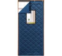 Tenda termica magnetica per porta, 150 x 200 cm, resistente alle intemperie, antivento e insonorizzata, in cotone, per efficienza energetica in camere da letto, cucine e condizionatori d'aria