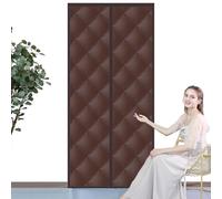 Tenda termica magnetica per porta, isolamento termico, per l'inverno, multi-dimensione, impermeabile, adatta per l'anno
