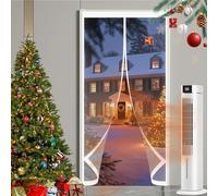 Tenda Termica per Porte 75 x 115 cm Protezione Dal Freddo Antivento Insonorizzata, Isolamento Termico Termica Della Finestra Coperture per Cantina, Balcone, A