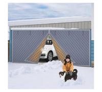 Tenda termica termica per garage, con isolamento magnetico, antivento, in tessuto Oxford e cotone, 274,3 x 213,4 cm, per efficienza energetica e protezione dagli agenti atmosferici