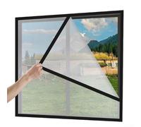Tenda termica trasparente che offre un'ampia trasmissione della luce mantenendo la casa accogliente durante le giornate fredde (100 x 120 cm)