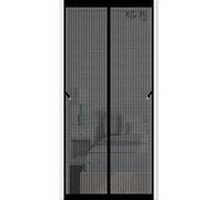 Tenda Totalmente Magnetica 110 x 260 cm AntizanzareMagnetiche Apertura e Chiusura Silenziosa Tende Zanzariere per porte balcone corridoi cantine Garage, Nero