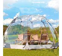 Tenda Trasparente Per Esterni Bubble House Camp Star Tenda 4-6 Persone Dome Garden Patio Baldacchino Riparo Caldo Inverno Giardino In Inverno