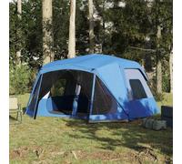 Tenda turistica bivacco da campeggio, per festival, 10 persone, blu Quick Release impermeabile, per campeggio, viaggi, trekking, giardino