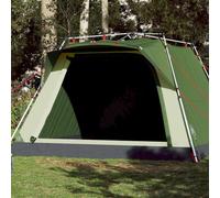 Tenda turistica da campeggio, per festival, da campeggio, per 4 persone, verde, Quick Release per campeggio, viaggi, trekking, giardino