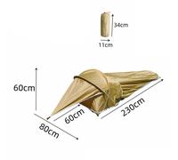Tenda ultraleggera Easy Setup per una persona ideale per avventure all'aperto