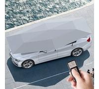 Tenda universale per auto completamente automatica, facile da aprire in pochi secondi, ombrello portatile per auto con telecomando, ideale per viaggi su strada e campeggio all'aperto