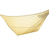 Tenda Vela da Giardino Quadrata 3,6x3,6 m Beige