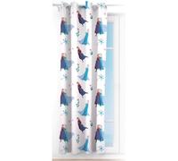Tenda Velata Frozen 140x280 cm tendina semitrasparente bambini con anelli design ufficiale Disney con Elsa e Anna 100% Poliestere