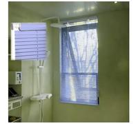 Tenda Veneziane Interni su Misura in Alluminio 25 mm, Senza Fori, 45 55 90 120 130 150 175 180 200 205 cm Tende Finestre Orizzontali Privacy, Veneziana Oscuranti per Ufficio Terrazze(Light purple)
