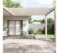 Tenda verticale bianca 60 x 800 cm in tessuto Oxford, schermo da balcone resistente all'acqua e ai raggi UV, contro il vento e la privacy per balcone, giardino o interni con corda