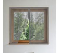 Tenda Zanzariera Magnetica 60 x 160 cm Autoadesiva Autoadesivo Rete Anti Zanzare Senza Forare O Avvitare per Corridoi Finestre Patio, Grigio