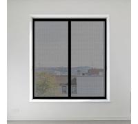 Tenda Zanzariera Magnetica 65 x 130 cm Chiusura Automatica Zanzariera Finestra Magnetica Chiuso Automaticamente Pieghevole per La Maggior Parte Dei Tipi di Finestre, Nero