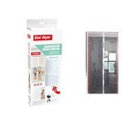 Tenda Zanzariera Magnetica Per Porta Finestra Con Adesivo, Zanzariera Anti Insetti, Facile da Installare (140x280cm, Bianco)