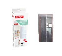 Tenda Zanzariera Magnetica Per Porta Finestra Con Adesivo, Zanzariera Anti Insetti, Facile da Installare (120x230cm, Bianco)