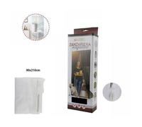 TENDA ZANZARIERA PORTE BALCONI INSETTI ZANZARE MAGNETICA BIANCA 90 X 210 CM