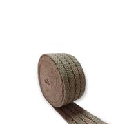 TENDAGGIMANIA Cinghia in Juta per Tappezzeria Divani e Fai da Te Ultra Resistente - Juta in Fibra Naturale per Fondo Sedie, Divani, Mobili, Decorazioni (15 Metri)