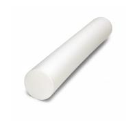TENDAGGIMANIA Cuscino Cilindrico Densità 18 - Cuscino Rullo Gommapiuma per Imbottitura Divani, Poltrone, Letti, Poggiatesta, Yoga (Lunghezza 200 cm - Diametro 20 cm)