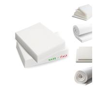 TENDAGGIMANIA Gommapiuma per Imbottitura Densità 18 - Gommapiuma Spessore 3 CM - Misura 50cm x 100 cm - Gomma Piuma per cuscini divano Anche per Poltrona e Divano Letto