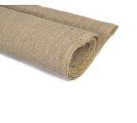 TENDAGGIMANIA Juta Tessuto Al Metro Resistente-Per Decorazioni Pacchi Regalo Bomboniere, copri Albero di Natale-Non si Sfilaccia- Iuta Tessuto Rotolo In Fibra Naturale-Dimensioni 100 CM X 140 CM