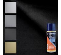 TENDAGGIMANIA Kit Cielo Auto Tessuto Cielo Tetto Auto Colla Spray Pennello Alte Temperature Ripara Telo per Tetto Auto Interno Tappezzeria per Auto (2 MT + Colla Spray, 1440 Nero)