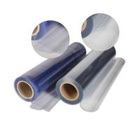 TENDAGGIMANIA Telo Impermeabile Esterno Trasparente PVC - ALTEZZA 180CM - SPESSORE 0,50 MM-Telo per Gazebo, Coperture Tettoie, Copritutto - Al mezzo metro