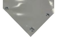 TENDAGGIMANIA Telone Occhiellato impermeabile per esterno - Telo pvc 650 gr per coperture barca camion pergolato copri camper copri legna - Telo impermeabile esterno Misure 6X2,5 GRIGIO 802