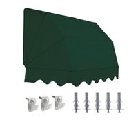 TENDAGGIMANIA Tenda da Sole per Esterno Cappottina da Esterno 4 Raggi - Misure: L.300 X S.120 CM - Tende da Sole TEMPOTEST SU MISURA con kit di montaggio - Anche tende da sole motorizzate